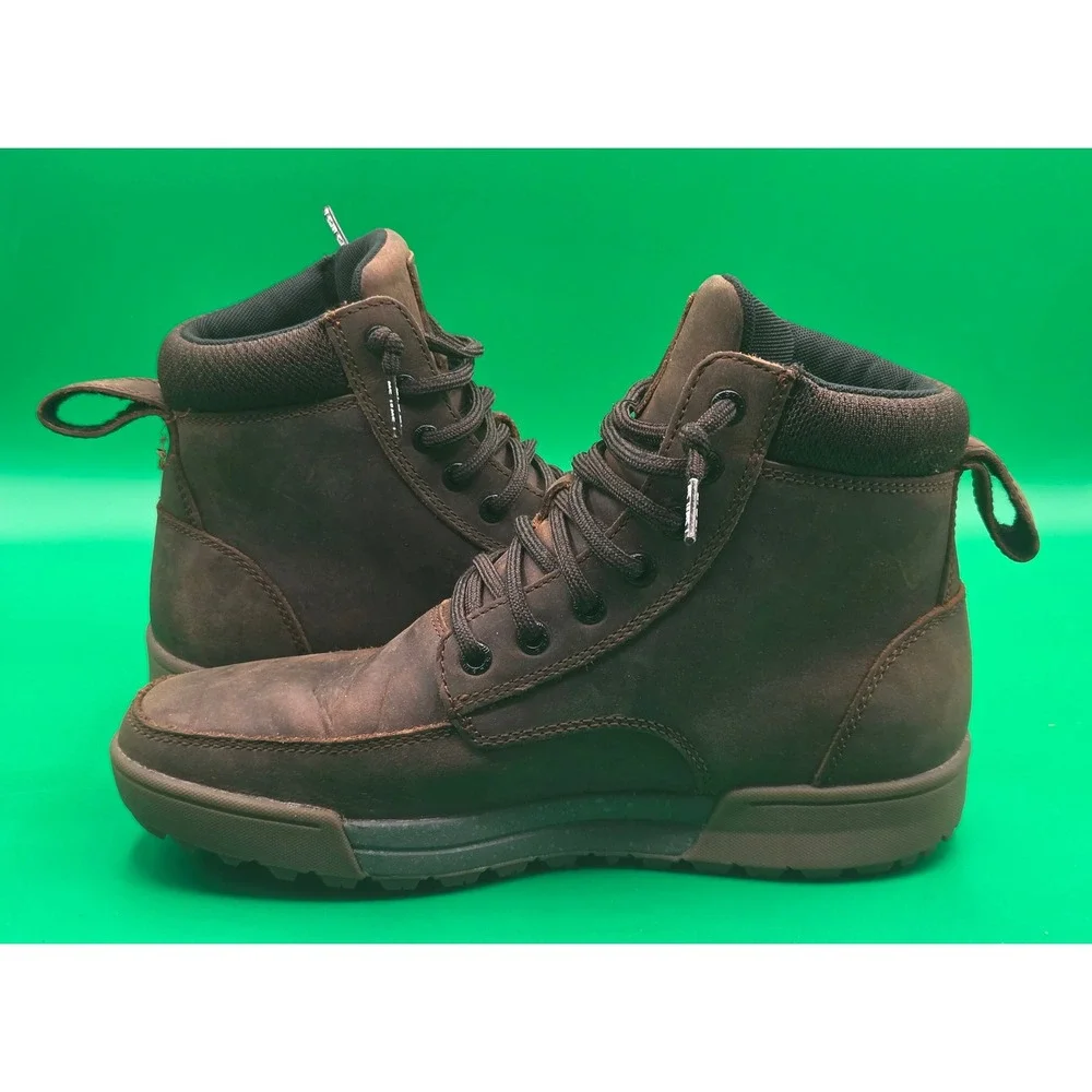 Lems Boulder Summit WP Rugged Bark Waterproof Boots Mens 8 Womens 9.5 LEMS701